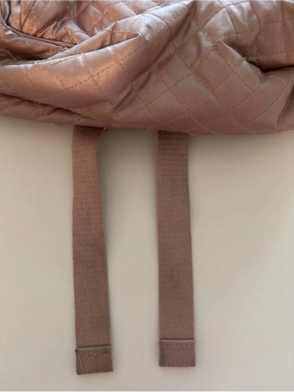 Vera Bradley Quilted Pink Metallic Backpack - Women